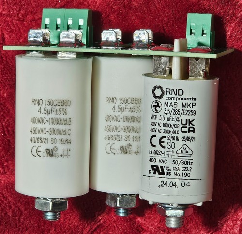 Motor capacitor kit for revox - kit,,
