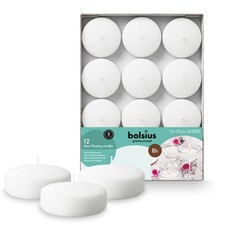 - Maxi bougies flottantes Blanc