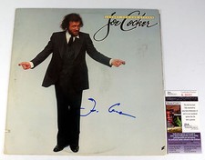 Joe Cocker Signed LP Vinyl Album JSA COA Autograph Luxury You Can Afford Record