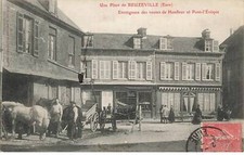 27 BEUZEVILLE #MK53805 CORNER OF HONFLEUR ROADS AND BRIDGE L EVEQUE MARE