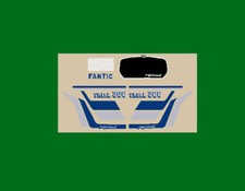 Fantic Trial 300 Moto Rouge