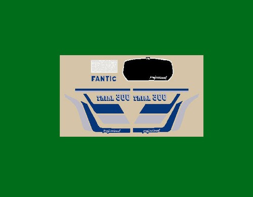 Fantic trial 300 moto rouge - moto,