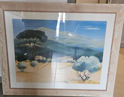 Superbe tableau provençal - superbe, de