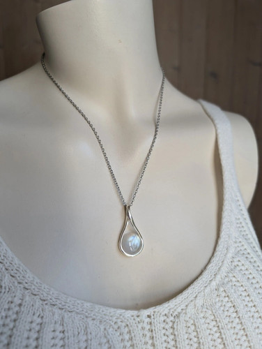 Rainbow moonstone white - moonstone,