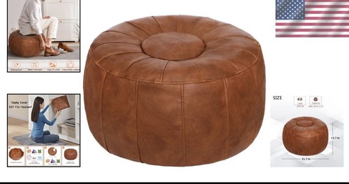 Unstuffed moroccan pouf - pouf, foot
