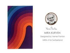 Verner Panton MIRA-KURVEN Multicolor Original MIRA-X Kartell ARTEMIDE u05