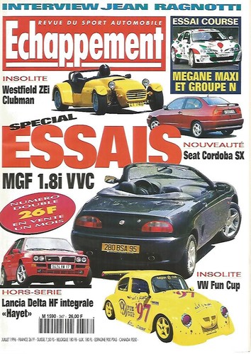 Echappement 347 megane maxi - echappement,