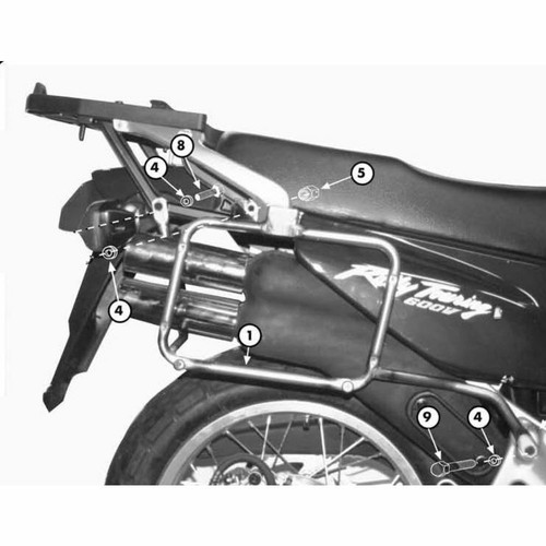 Chassis pour valises latéral - chassis,