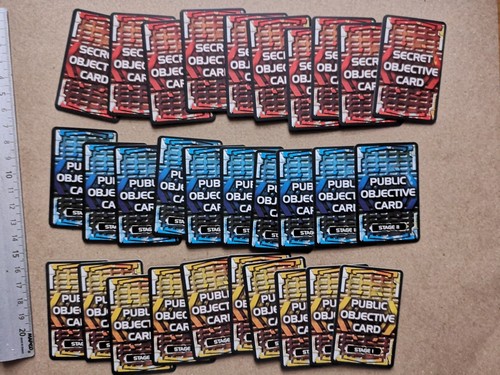 Objective cards english - objective,