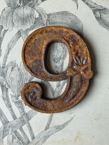 Ancien chiffre numéro 9 - numéro,