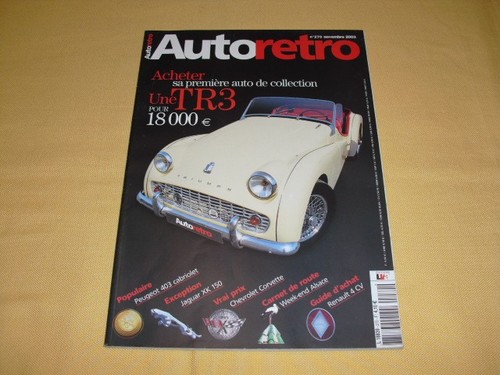 Auto rétro 270 novembre - auto,