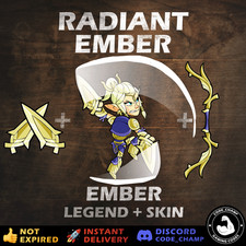 Brawlhalla Radiant Ember - Legend Skin