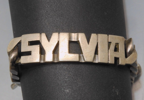 Ancien bracelet gourmette - -ancien,