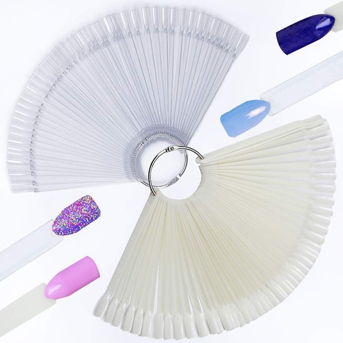 100pcs présentoir faux - faux, ongles