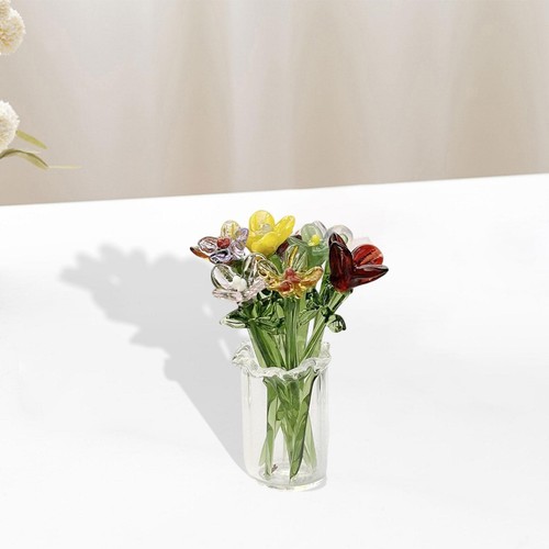 Petit vase verre décoratif - petit, en