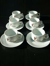 service 6 cups under cups coffee espresso café le le le le le lemonadier Rabat Morocco 90'S