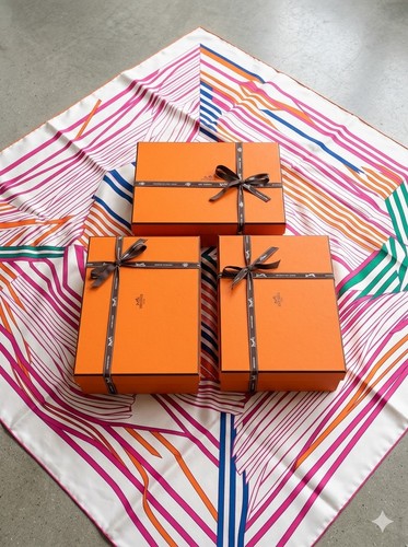Lot boîtes hermès 30 5 - lot, 30.5