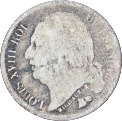 Franc louis xviii 1818 w - louis,