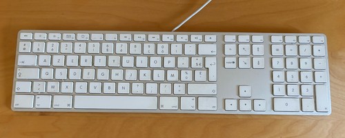 Clavier apple a1243 azerty - clavier,