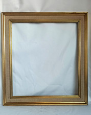 Cadre toilé en bois doré à