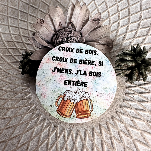 Stickers bière croix de - -,