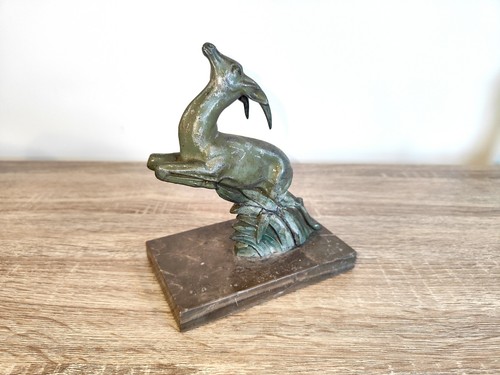 Sculpture art déco gazelle - déco,