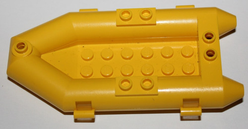 Lego zodiac jaune boat rubber - zodiac,