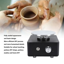 Tour De Potier Réglable 0-180 Tr/min Pour Enfants Accessoire Pour Machine