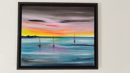 Tableau moderne abstrait art - moderne,