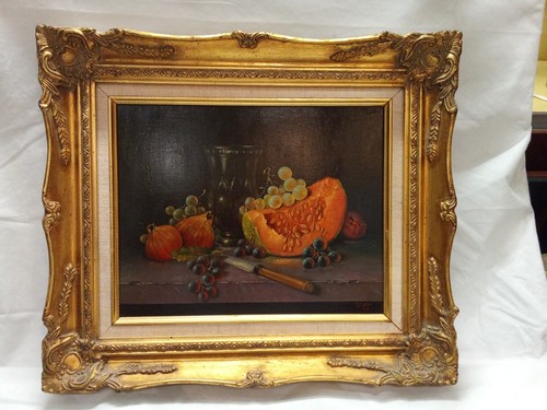 Tableau ancien huile - ancien, sur