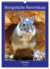 Gerbilles de Mongolie (Calendrier mural 2026 DIN A3 vertical), CALVENDO calendri