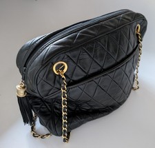 Sac Cuir Matelassé Vintage