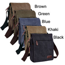 Canvas Hiking Messenger Bag Satchel School Crossbody Bag Shoulder Bag Sling&men