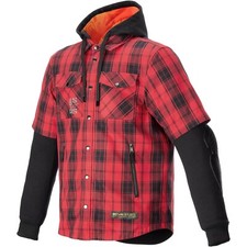 Homme Moto Hoodie Chemise XL -