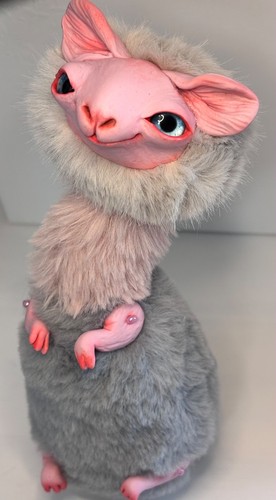 Art doll ooak lama - art,