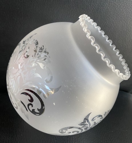 Globe boule verre grave - globe,