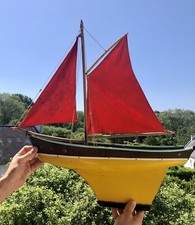 Ancien Bateau / Voilier De