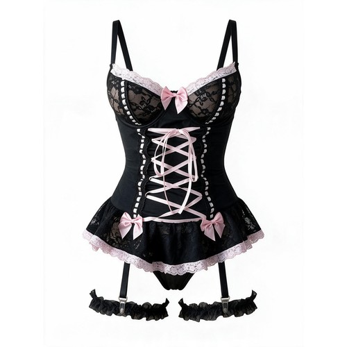 Corset dentelle avec - dentelle,
