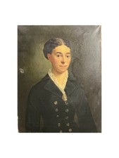 Huile sur toile portrait