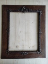 cadre bois naturel art déco