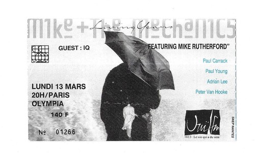 Rare ticket billet concert - rare,