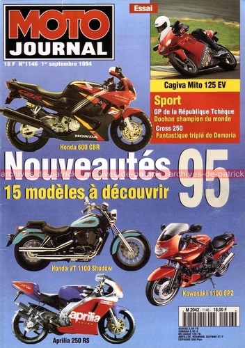 Moto journal 1146 cagiva - 1146, 125