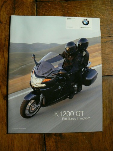 Brochure catalogue moto bmw - catalogue,