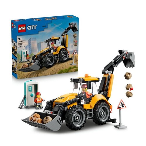 Lego city 60480 tractopelle - le,