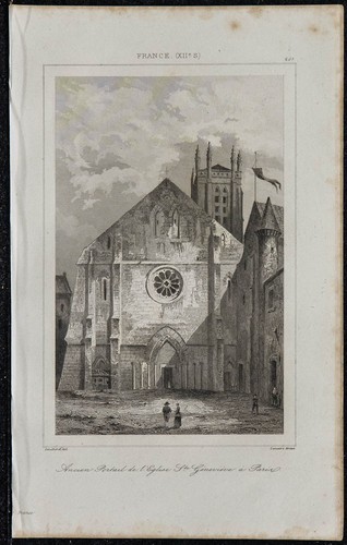 1845 portail l église - portail, l'église