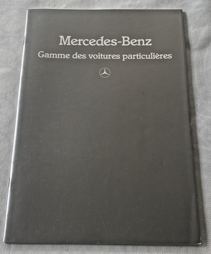 Brochure gamme mercedes benz - mercedes,