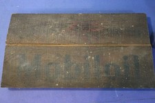 Ancienne facade de caisse de bidon d' huile AUTOMOBILIA MOBILOIL 1