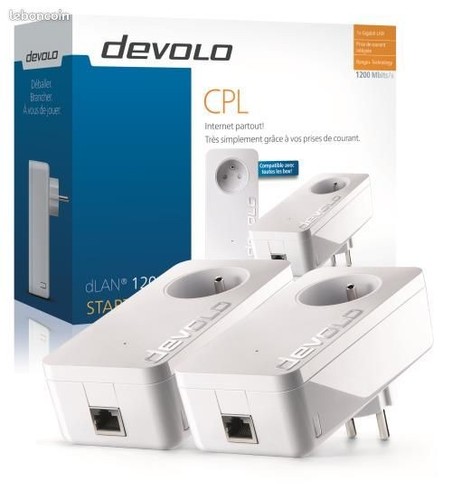 Prises cpl devolo neuves - prises,