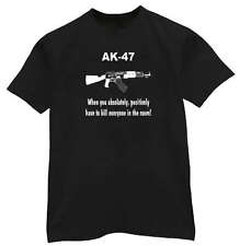 Funny AK-47 shirt AK 47 Gun t-shirt