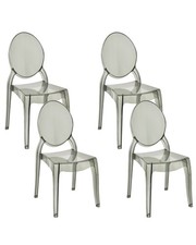 Beliani - Lot de 4 chaises -